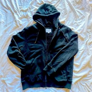 Men’s Goodfellow Zip-up Black Hoodie